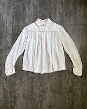 Load image into Gallery viewer, Edwardian era antique blouse . vintage top . size xs to small