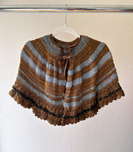 Load image into Gallery viewer, Antique Victorian era capelet . vintage cape . one size