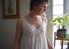 Load image into Gallery viewer, Antique step in . 1910s 1920s romper . size xs to s/m