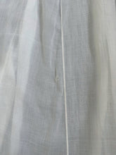Load image into Gallery viewer, Antique petticoat . 1900s vintage cotton skirt . size xs