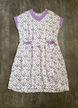 Load image into Gallery viewer, Vintage 1920s day dress . 20s cotton print dress . size m to xl