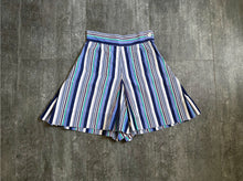 Load image into Gallery viewer, 1940s striped shorts . vintage 40s shorts . 26 waist