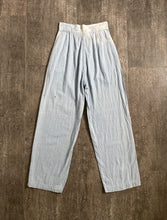 Load image into Gallery viewer, 1930s 1940s jeans . vintage 30s light blue sportswear pants . size xs