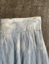 Load image into Gallery viewer, 1930s 1940s jeans . vintage 30s light blue sportswear pants . size xs