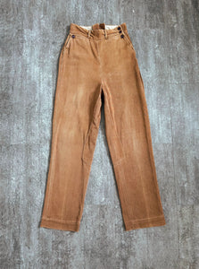 1930s 1940s riding pants . vintage Western pants . 24-25 waist