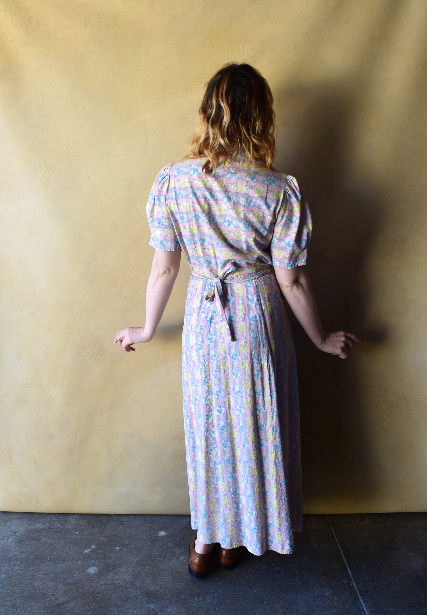 1930s dressing gown . vintage 30s house dress . size xs to s/m – bluefennel 1930s dressing gown . vintage 30s house dress . size xs to s/m – bluefennel