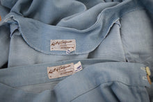 Load image into Gallery viewer, 1940s 1950s Koret denim set . vintage dress set . size s to s/m