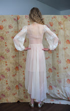 Load image into Gallery viewer, 1930s silk chiffon gown . vintage dress . size xs