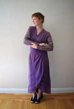 Load image into Gallery viewer, Vintage 1940s Adele Simpson star studded dress . size medium to large