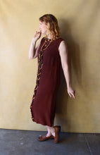 Load image into Gallery viewer, 1930s rayon dress . vintage 30s dress . size xs to s