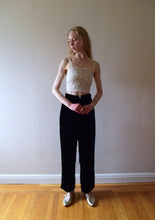 Load image into Gallery viewer, 1920s antique lace bralette and silk ribbon camisole . size xxs to xs