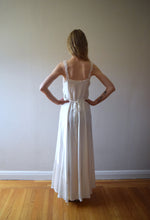 Load image into Gallery viewer, 1930s satin wedding dress . vintage 30s bridal gown . size small to s/m