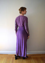 Load image into Gallery viewer, Vintage 1940s Adele Simpson star studded dress . size medium to large