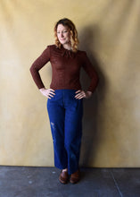 Load image into Gallery viewer, 1930s knit top . vintage 30s top . size xs to s