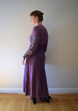 Load image into Gallery viewer, Vintage 1940s Adele Simpson star studded dress . size medium to large