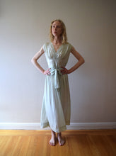Load image into Gallery viewer, 1930s silk gown . vintage 30s slip dress . size medium to large