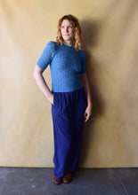 Load image into Gallery viewer, 1940s knit top . vintage 40s sweater . size xxs to s