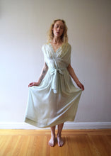 Load image into Gallery viewer, 1930s silk gown . vintage 30s slip dress . size medium to large