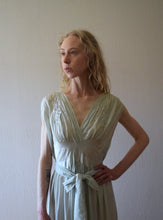 Load image into Gallery viewer, 1930s silk gown . vintage 30s slip dress . size medium to large