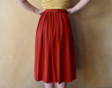 Load image into Gallery viewer, 1940s gabardine skirt . vintage 40s skirt . size s