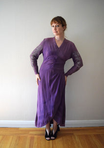 Vintage 1940s Adele Simpson star studded dress . size medium to large