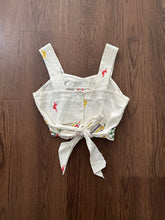 Load image into Gallery viewer, 1940s 1950s sun top . vintage sportswear top . size xs to small