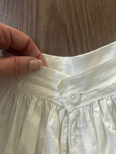 Load image into Gallery viewer, Antique split drawer bloomers with crochet trim . size small