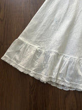 Load image into Gallery viewer, Antique combination . Edwardian era romper . size small to medium