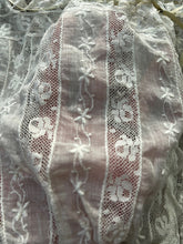 Load image into Gallery viewer, Antique lace corset cover . vintage lace top . size xs to small