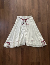 Load image into Gallery viewer, Antique bloomers . wide leg lingerie with ribbons . size small to m/l