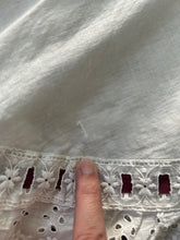 Load image into Gallery viewer, Antique bloomers . wide leg lingerie with ribbons . size small to m/l