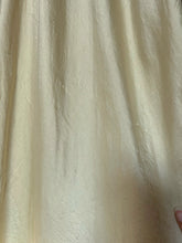 Load image into Gallery viewer, 1930s silk satin bias cut gown . vintage wedding dress . size small to medium