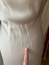 Load image into Gallery viewer, 1930s silk slip dress . vintage 30s bias cut slip . size xs to xs/small