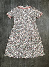 Load image into Gallery viewer, Vintage 1930s dress . cotton feedsack dress . size xl