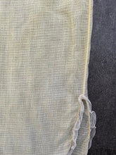 Load image into Gallery viewer, 1920s chemise . antique vintage yellow nightgown . size xs to medium