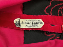 Load image into Gallery viewer, 1950s Lanvin Castillo skirt . vintage velvet skirt . size s