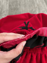 Load image into Gallery viewer, 1950s Lanvin Castillo skirt . vintage velvet skirt . size s