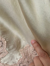 Load image into Gallery viewer, 1930s silk satin gown . vintage slip dress . size xs to medium