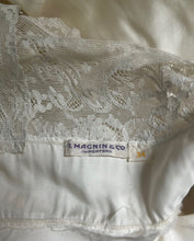 Load image into Gallery viewer, 1940s silk lingerie dress . vintage nightgown . size xs to small