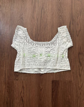 Load image into Gallery viewer, Antique lace top . 1910s lingerie top . size small to medium