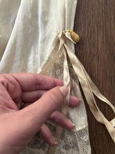 Load image into Gallery viewer, 1920s silk bloomers with ribbons and insertion lace . size xs to large