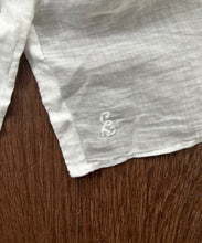 Load image into Gallery viewer, Antique corset cover . embroidered Edwardian lingerie top . size small to medium