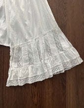 Load image into Gallery viewer, Antique bloomers with ruffled lace . size large
