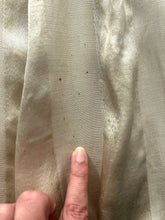 Load image into Gallery viewer, Edwardian antique skirt . 1910s striped silk satin skirt . size small to s/m