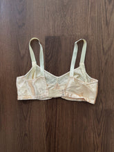 Load image into Gallery viewer, 1930s bra . 30s satin and lace vintage bra . size xxs to xs