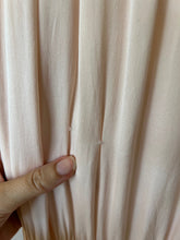 Load image into Gallery viewer, 1930s 1940s blush pink silk satin gown . size large to xxl