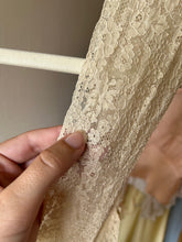 Load image into Gallery viewer, 1940s silk nightgown . vintage 40s bias cut slip dress . size small to medium