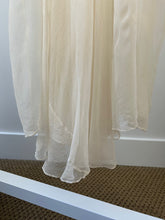 Load image into Gallery viewer, 1930s silk chiffon gown . vintage dress . size xs
