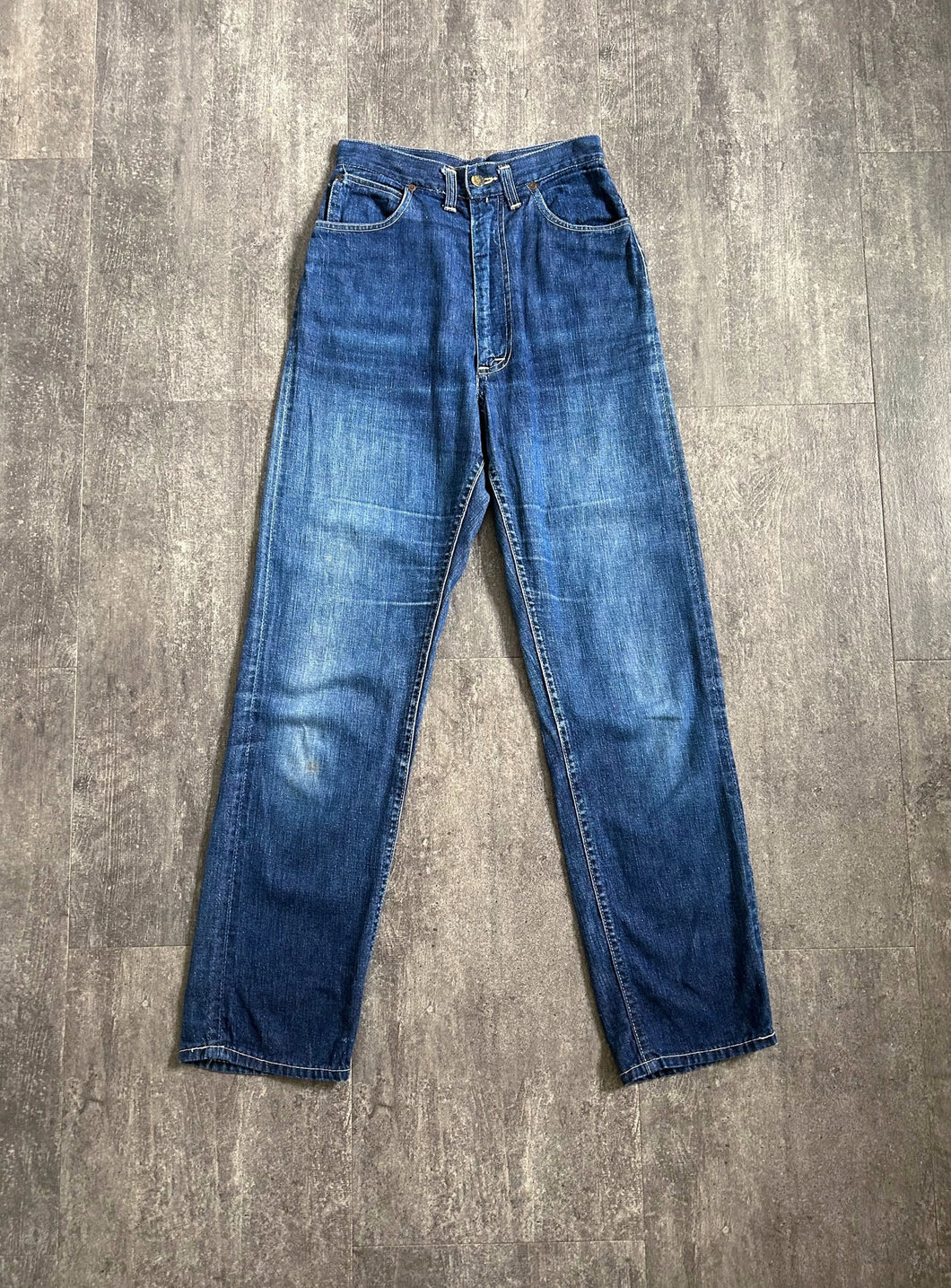1940s 1950s Lady Lee Riders . vintage denim jeans . 26