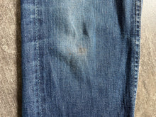 Load image into Gallery viewer, 1940s 1950s Lady Lee Rider jeans . vintage red line selvedge denim . 26 waist
